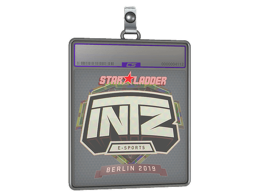 Sticker Slab | INTZ E-SPORTS CLUB (Holo) | Berlin 2019