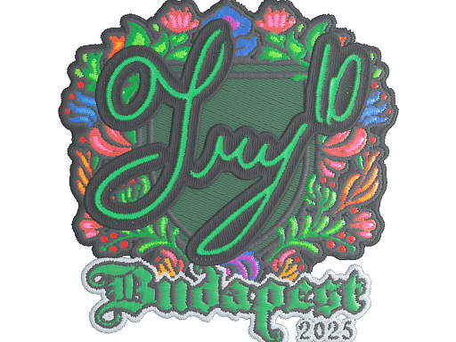 Sticker | TRY (Embroidered) | Budapest 2025
