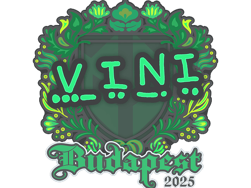 Sticker | VINI | Budapest 2025