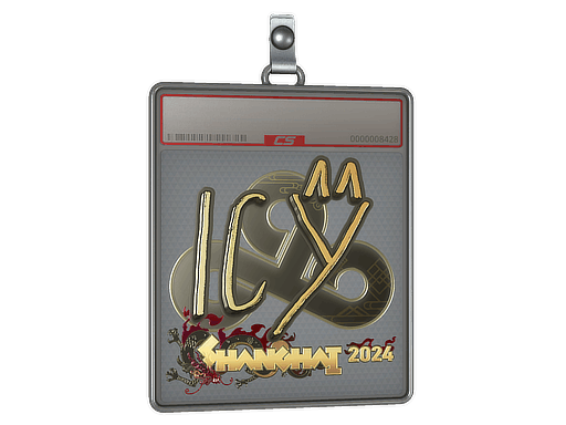 Sticker Slab | ICY (Gold) | Shanghai 2024