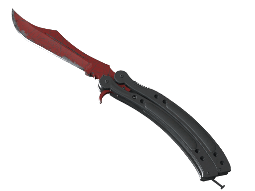 ★ Butterfly Knife | Crimson Web - Field-Tested