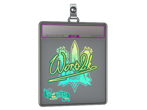 Sticker Slab | Woro2k (Holo) | Paris 2023