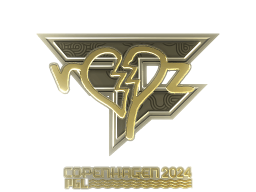 Sticker | ropz (Gold) | Copenhagen 2024