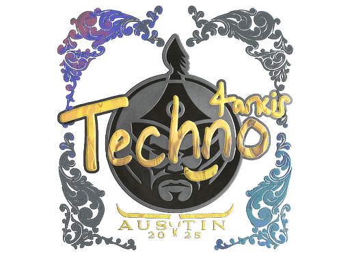 Sticker | Techno4K (Holo) | Austin 2025