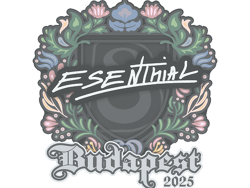 Sticker | esenthial | Budapest 2025