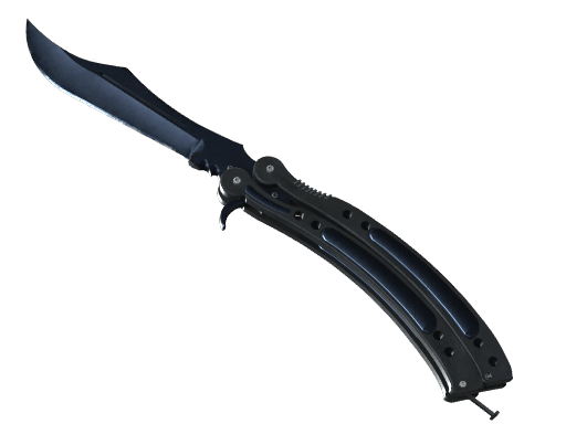 ★ Butterfly Knife | Blue Steel