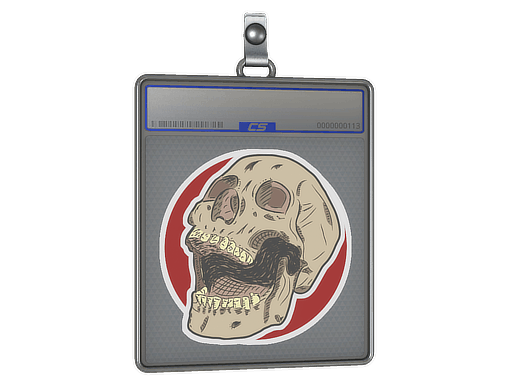 Sticker Slab | Rising Skull