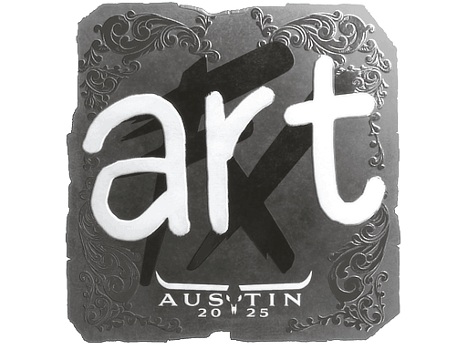 Sticker | arT (Foil) | Austin 2025