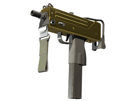 MAC-10 | Gold Brick - Field-Tested