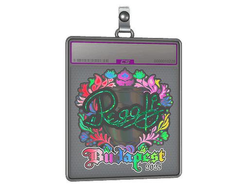 Sticker Slab | regali (Holo) | Budapest 2025