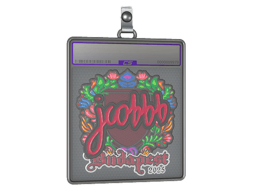 Sticker Slab | jcobbb (Embroidered) | Budapest 2025