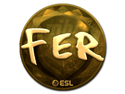 Sticker | fer (Gold) | Katowice 2019