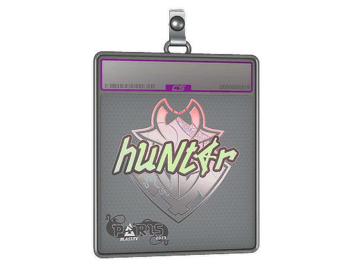 Sticker Slab | huNter- (Holo) | Paris 2023