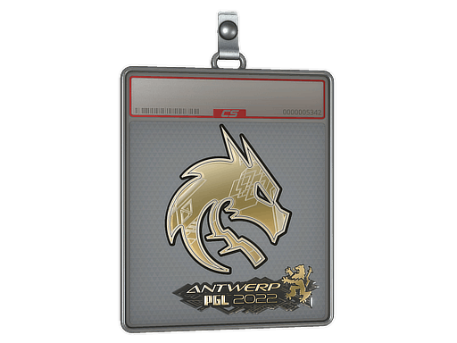 Sticker Slab | Team Spirit (Gold) | Antwerp 2022