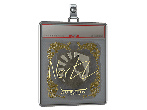 Sticker Slab | NertZ (Gold) | Austin 2025