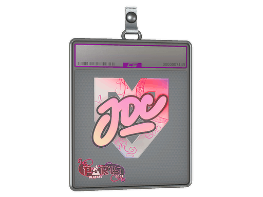 Sticker Slab | JDC (Holo) | Paris 2023