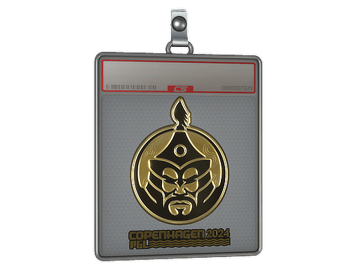 Sticker Slab | The MongolZ (Gold) | Copenhagen 2024