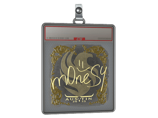 Sticker Slab | m0NESY (Gold) | Austin 2025