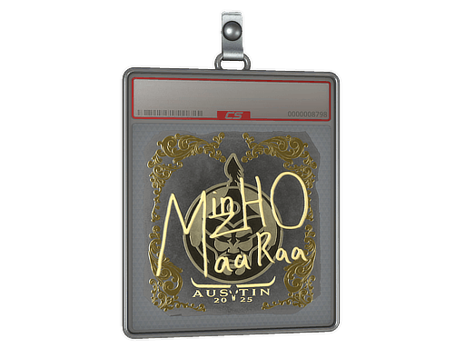 Sticker Slab | mzinho (Gold) | Austin 2025