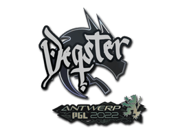 Sticker | degster | Antwerp 2022