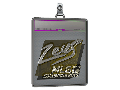 Sticker Slab | Zeus (Foil) | MLG Columbus 2016