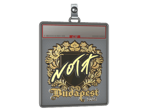 Sticker Slab | nota (Gold) | Budapest 2025