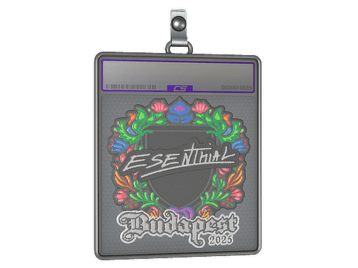 Sticker Slab | esenthial (Embroidered) | Budapest 2025