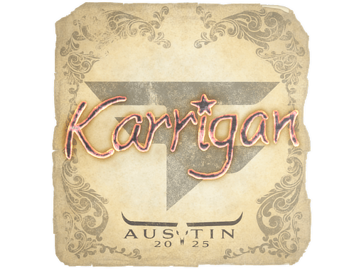 Sticker | karrigan | Austin 2025