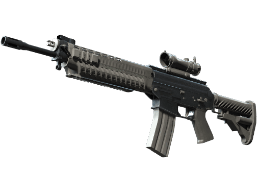 SG 553 | Damascus Steel - Field-Tested