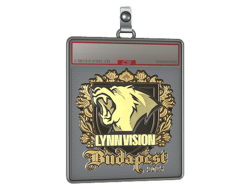 Sticker Slab | Lynn Vision (Gold) | Budapest 2025