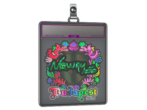 Sticker Slab | noway (Holo) | Budapest 2025