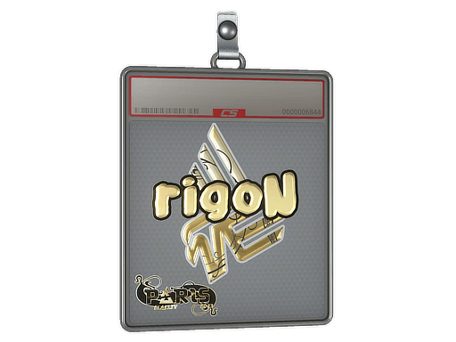 Sticker Slab | rigoN (Gold) | Paris 2023