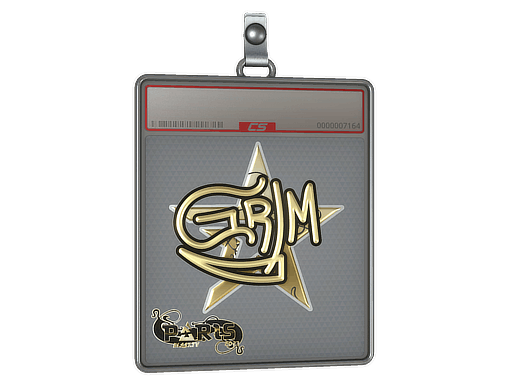 Sticker Slab | Grim (Gold) | Paris 2023