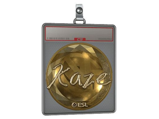 Sticker Slab | Kaze (Gold) | Katowice 2019