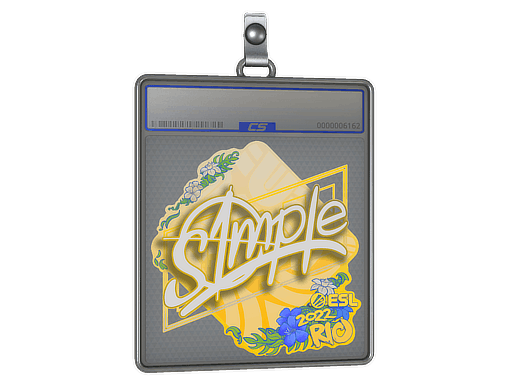 Sticker Slab | s1mple | Rio 2022