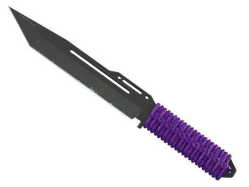 ★ Paracord Knife | Ultraviolet - Field-Tested