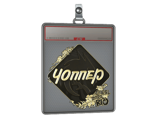 Sticker Slab | chopper (Gold) | Rio 2022