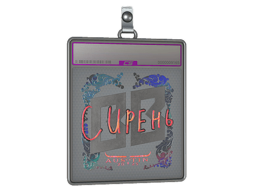 Sticker Slab | S1ren (Holo) | Austin 2025