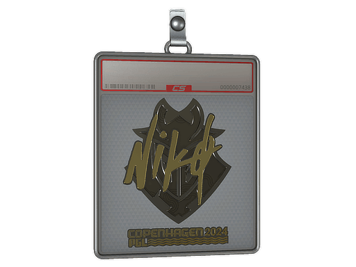 Sticker Slab | NiKo (Gold) | Copenhagen 2024