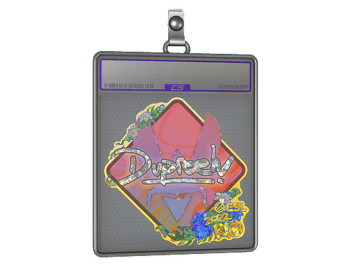 Sticker Slab | dupreeh (Glitter) | Rio 2022