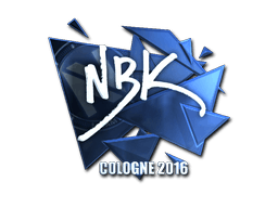 Sticker | NBK- (Foil) | Cologne 2016