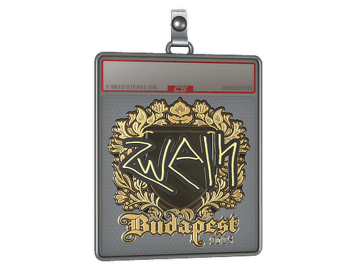 Sticker Slab | zweih (Gold) | Budapest 2025