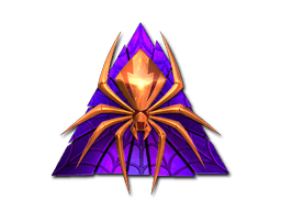 Sticker | Gold Web (Foil)