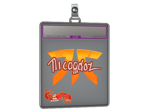 Sticker Slab | nicoodoz (Holo) | Paris 2023