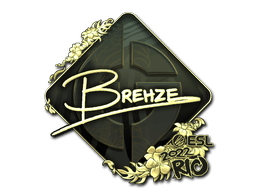 Sticker | Brehze (Gold) | Rio 2022