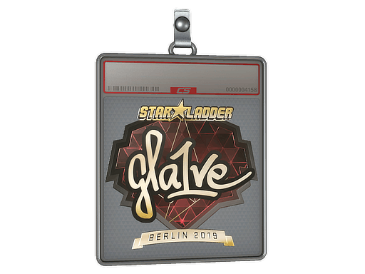 Sticker Slab | gla1ve (Gold) | Berlin 2019