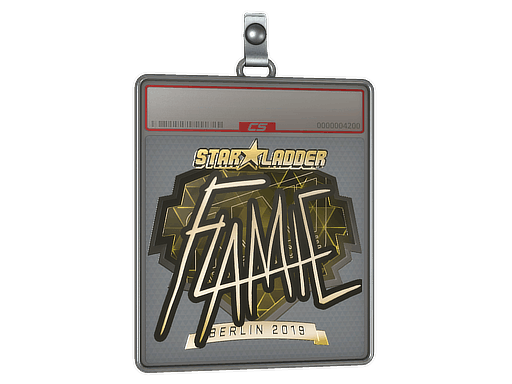 Sticker Slab | flamie (Gold) | Berlin 2019