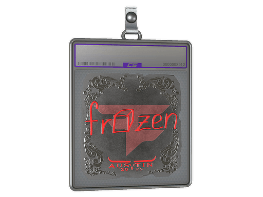 Sticker Slab | frozen (Foil) | Austin 2025