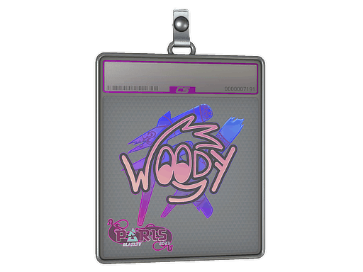 Sticker Slab | WOOD7 (Holo) | Paris 2023