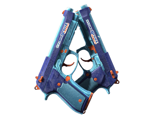 Dual Berettas | Hydro Strike - Field-Tested